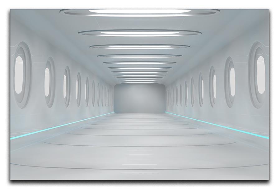 Futuristic interior Canvas Print or Poster  - Canvas Art Rocks - 1