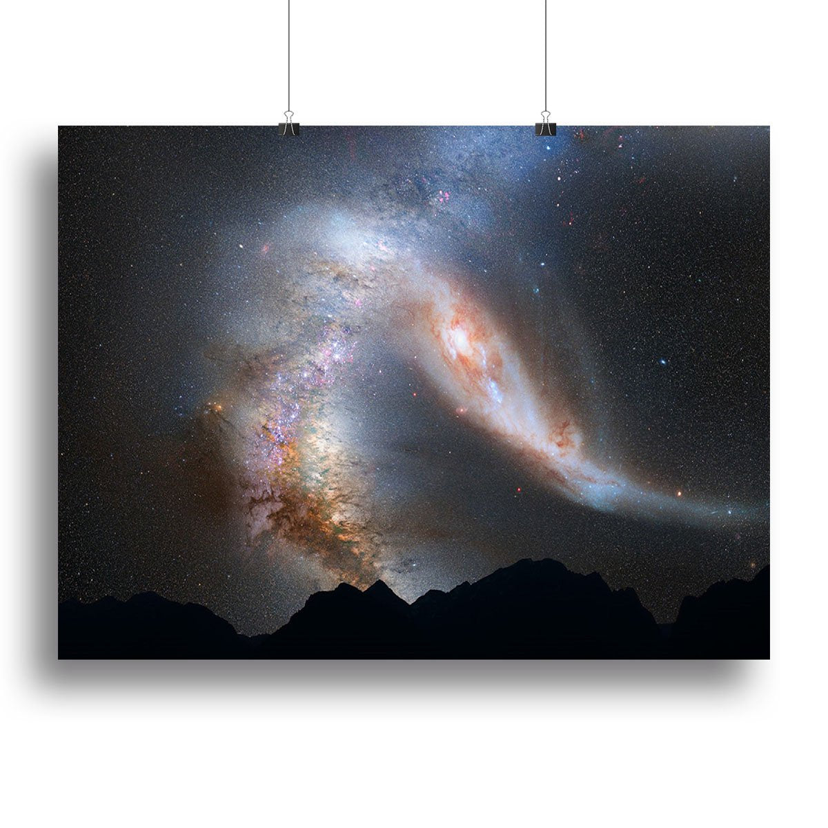 Galaxy Sky Canvas Print or Poster