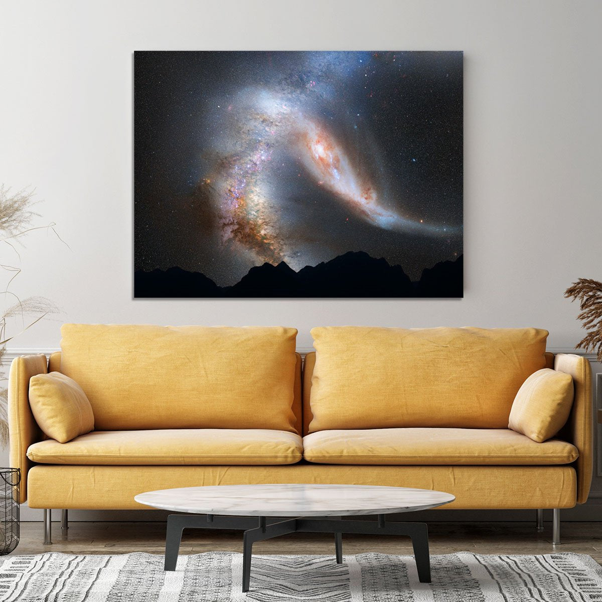 Galaxy Sky Canvas Print or Poster