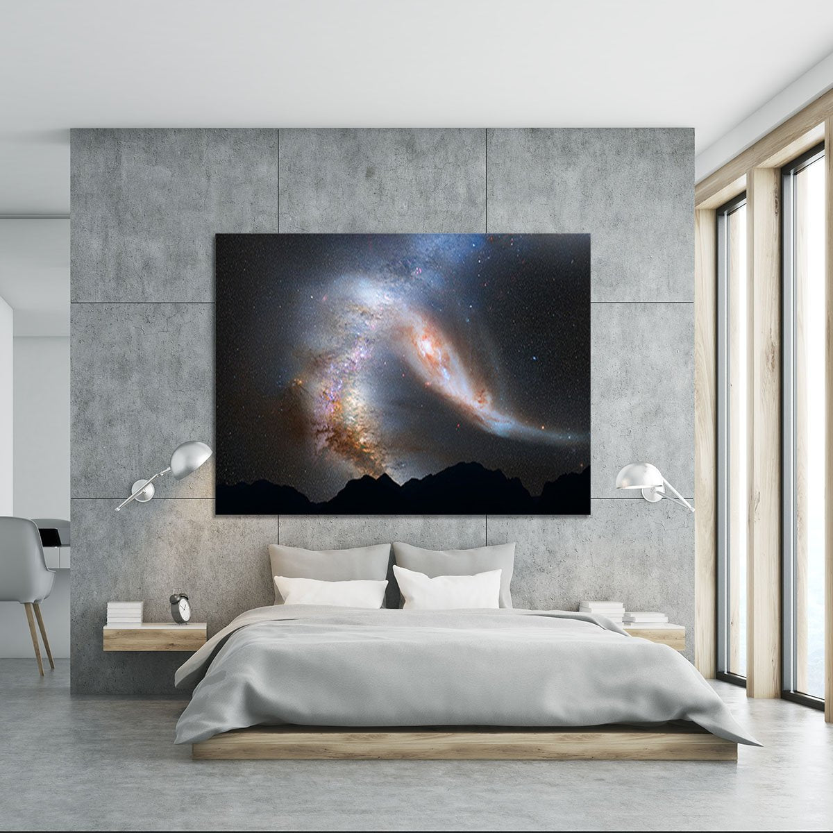 Galaxy Sky Canvas Print or Poster
