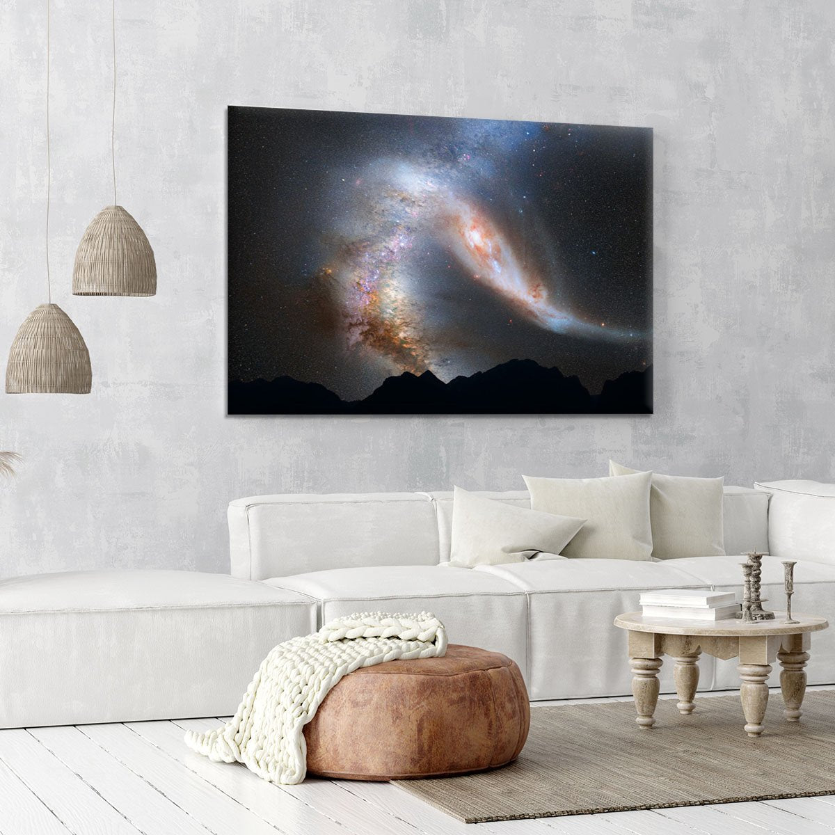 Galaxy Sky Canvas Print or Poster