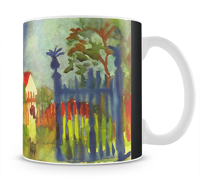 Garden gate by Macke Mug - Canvas Art Rocks - 1