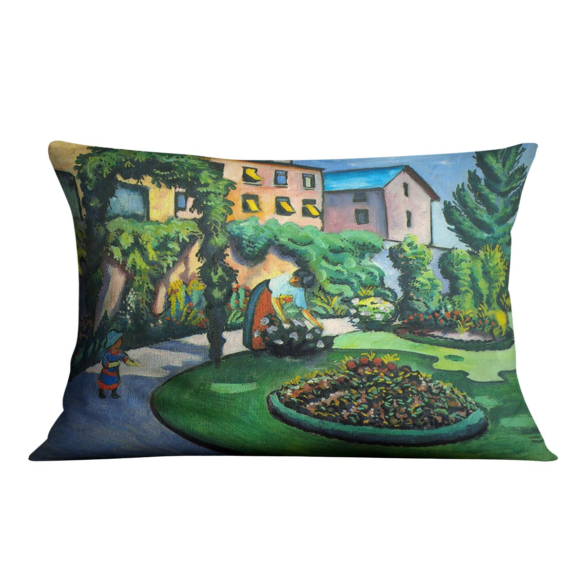 Garden image by Macke Cushion - Canvas Art Rocks - 4