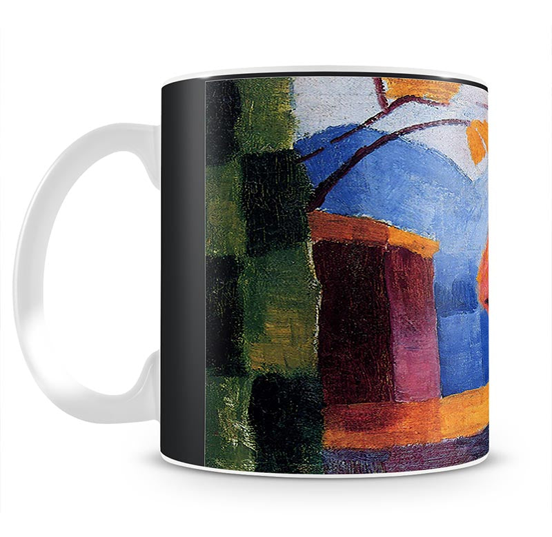 Garden on the lake of Thun by Macke Mug - Canvas Art Rocks - 1