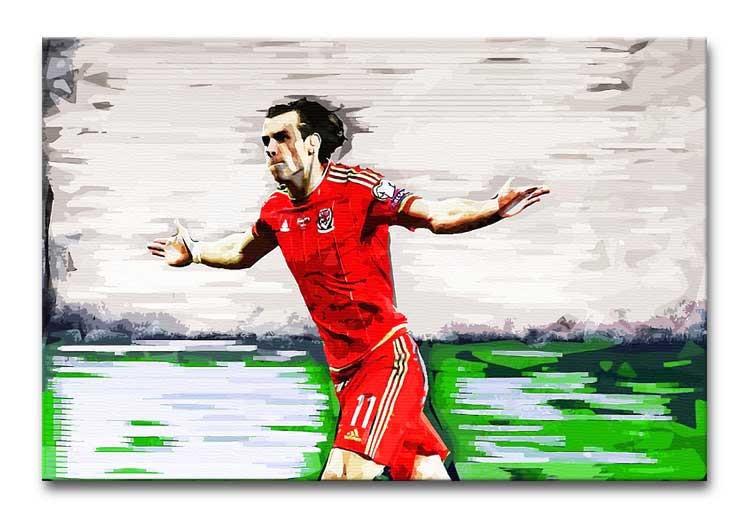 Gareth Bale Print - Canvas Art Rocks - 1