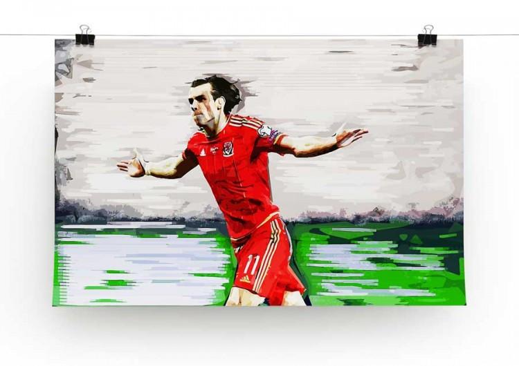 Gareth Bale Print - Canvas Art Rocks - 2