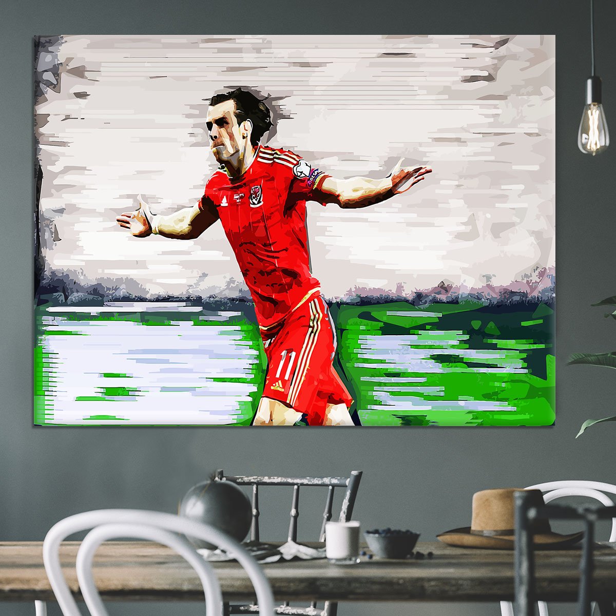 Gareth Bale Canvas Print or Poster