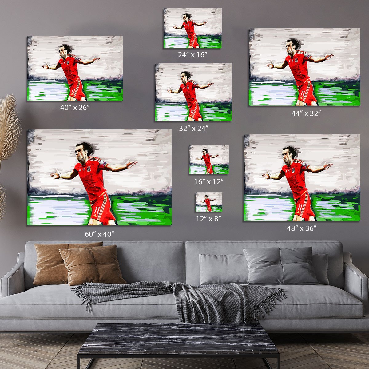 Gareth Bale Canvas Print or Poster