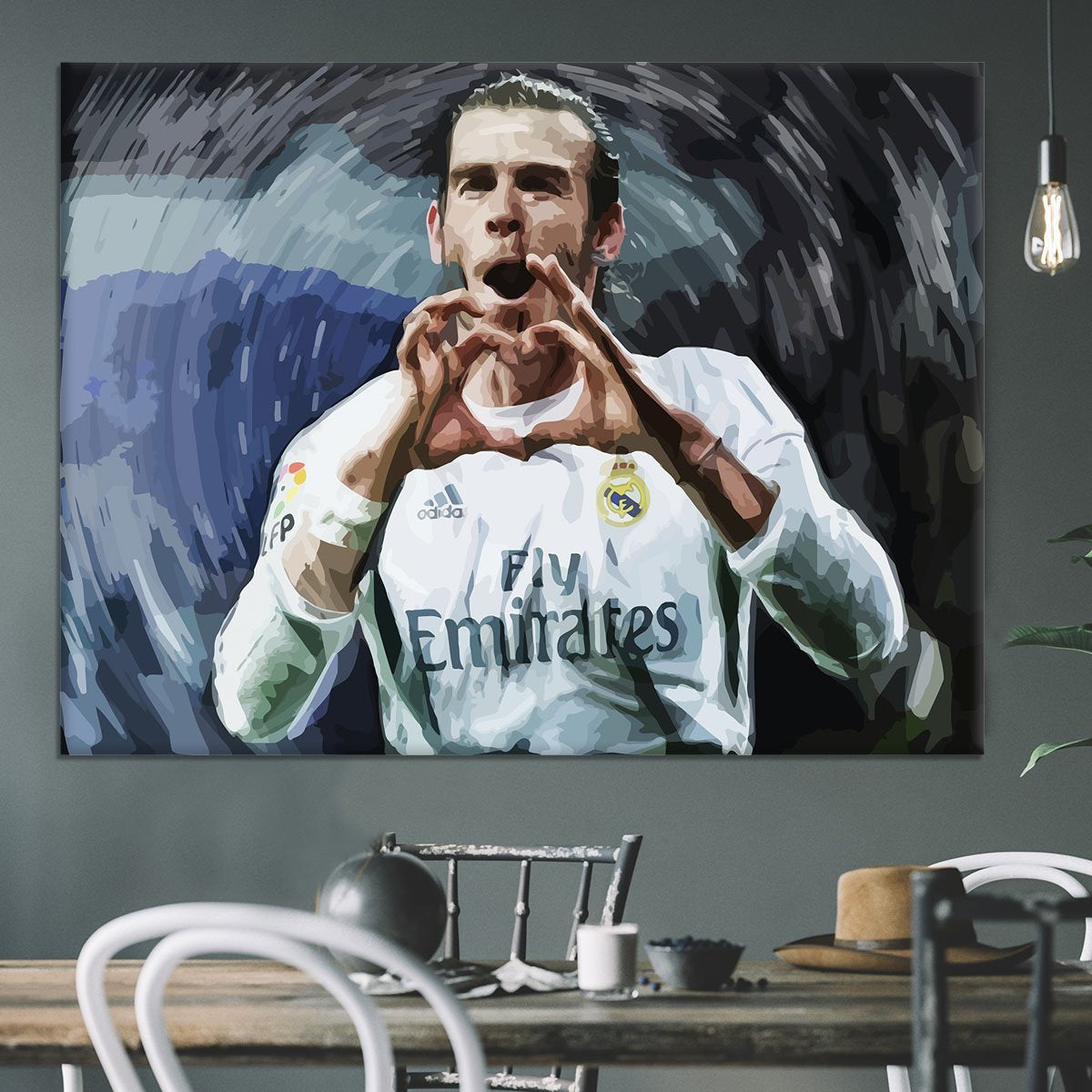 Gareth Bale Real Madrid Canvas Print or Poster