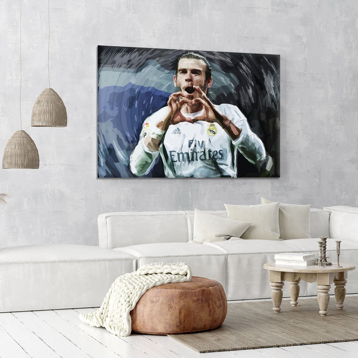 Gareth Bale Real Madrid Canvas Print or Poster