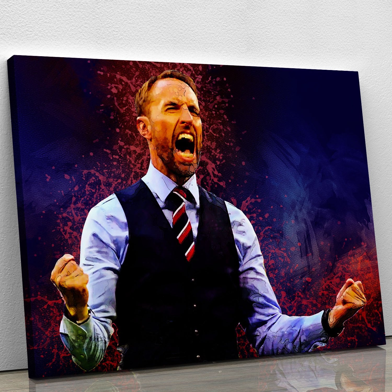 Gareth Southgate England Canvas Print or Poster
