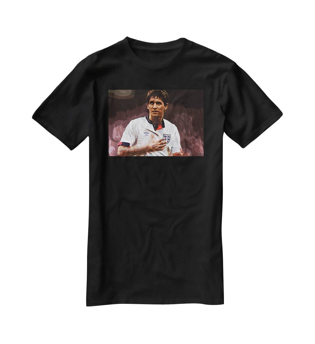 Gary Lineker England T-Shirt - Canvas Art Rocks - 1