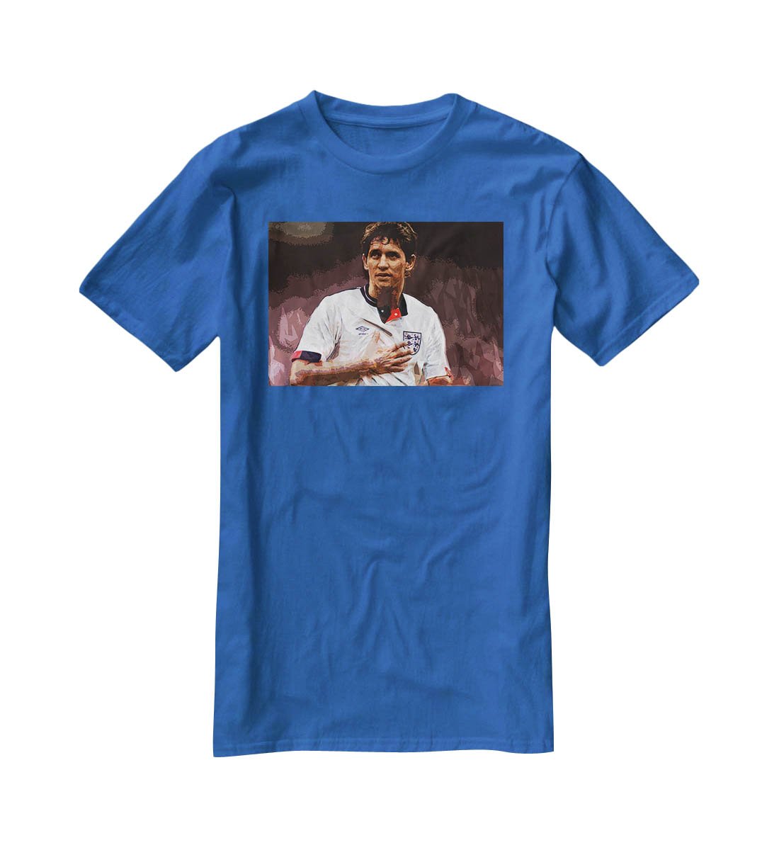 Gary Lineker England T-Shirt - Canvas Art Rocks - 2