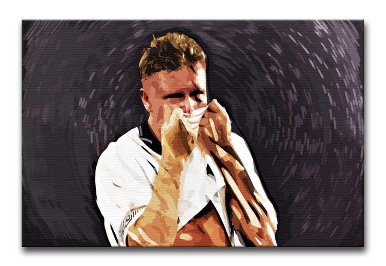 Gazza Tears at Italia '90 Print - Canvas Art Rocks - 1