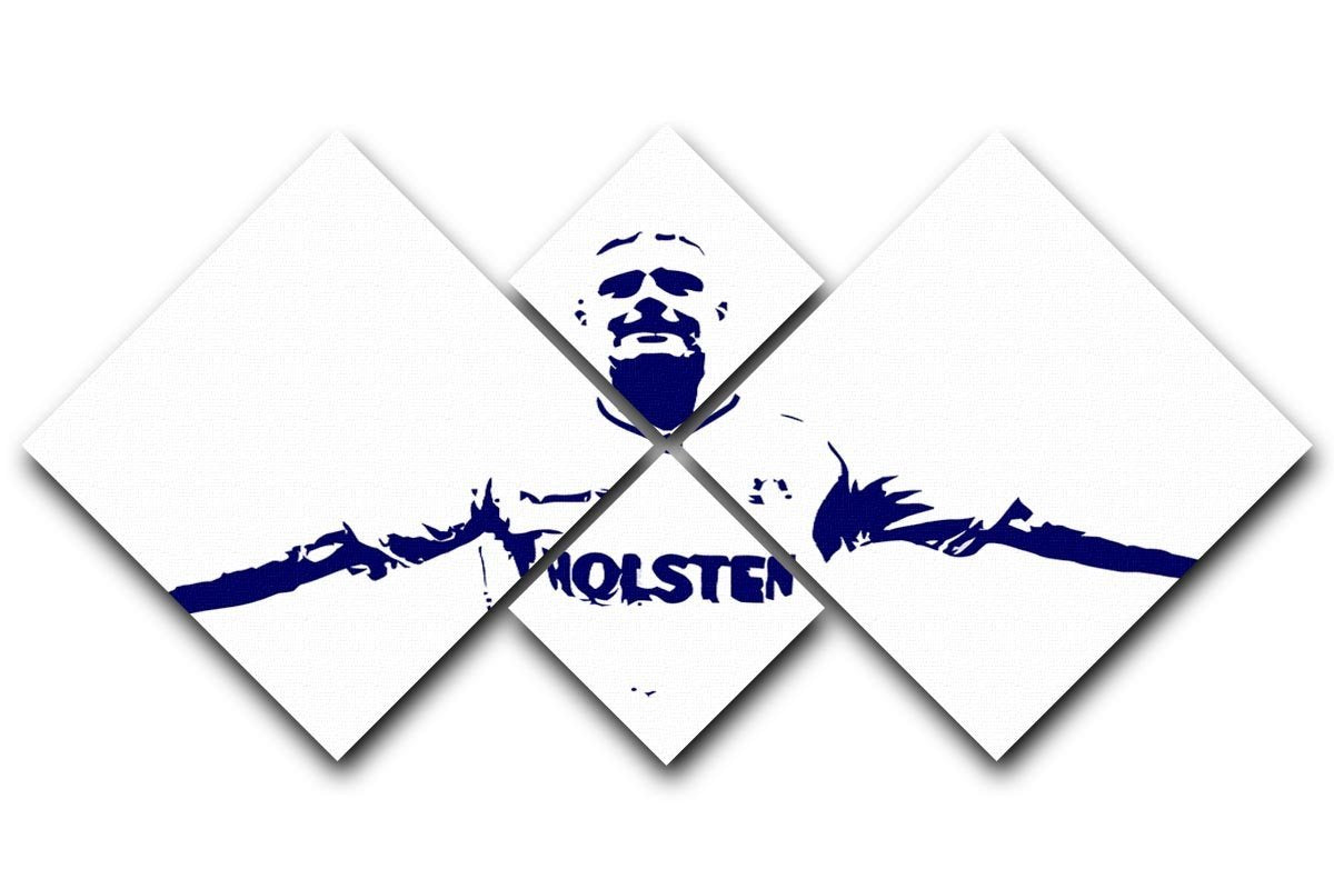 Gazza 4 Square Multi Panel Canvas  - Canvas Art Rocks - 1