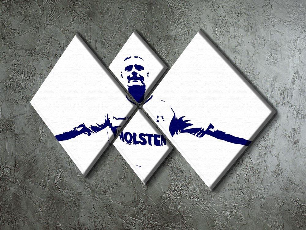 Gazza 4 Square Multi Panel Canvas - Canvas Art Rocks - 2