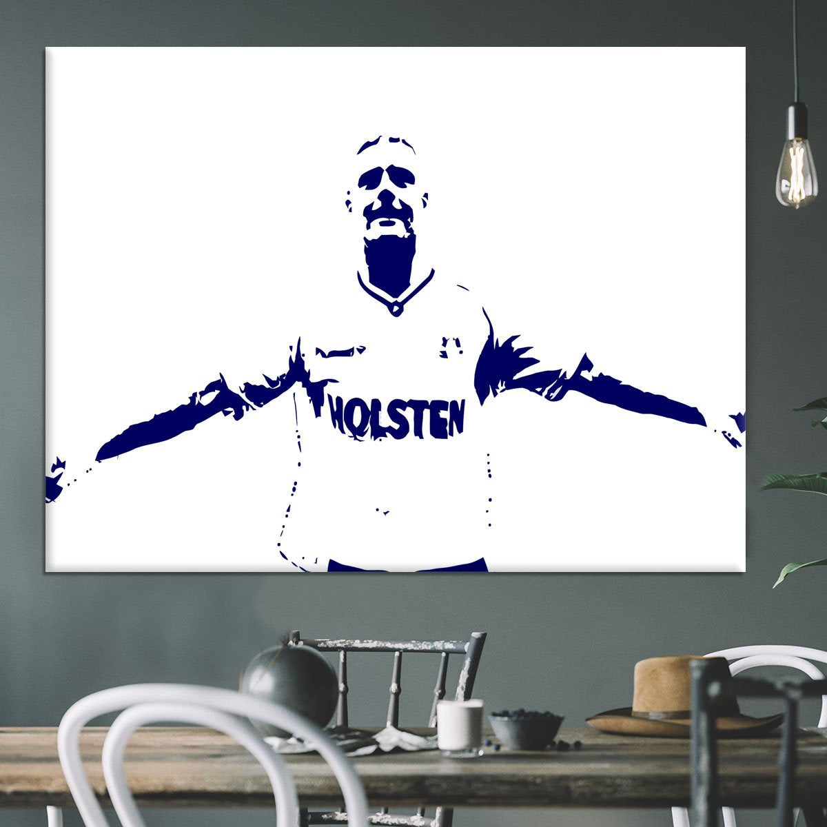 Gazza Canvas Print or Poster