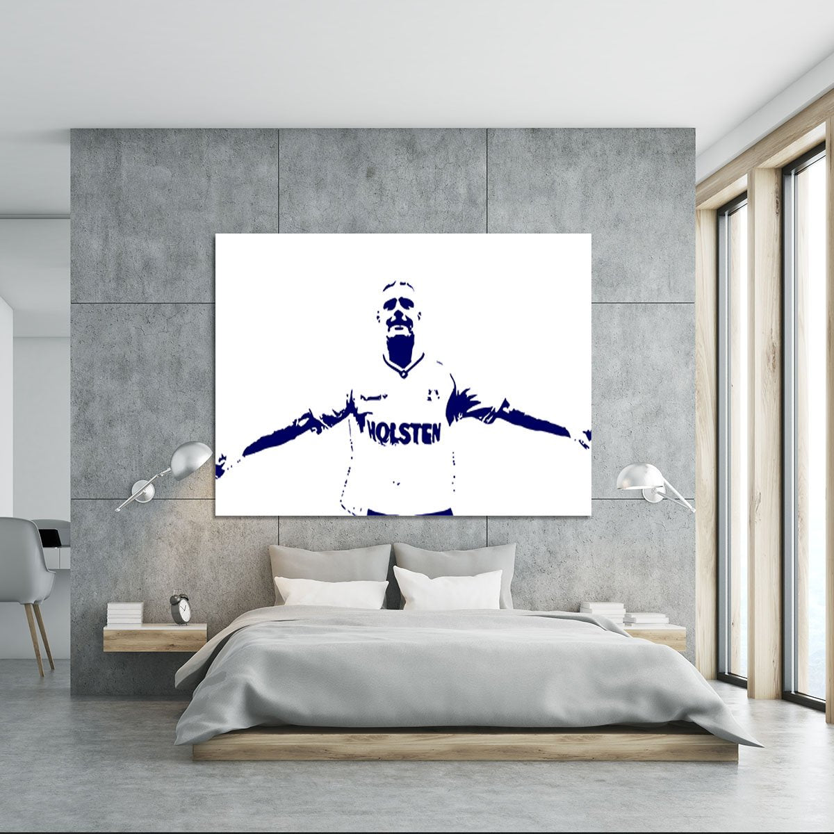 Gazza Canvas Print or Poster