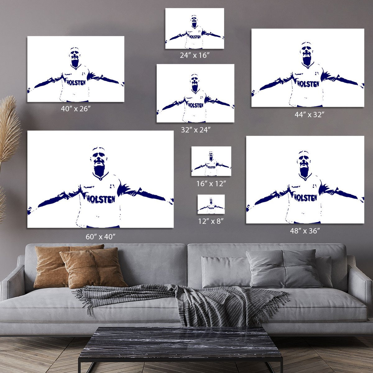 Gazza Canvas Print or Poster