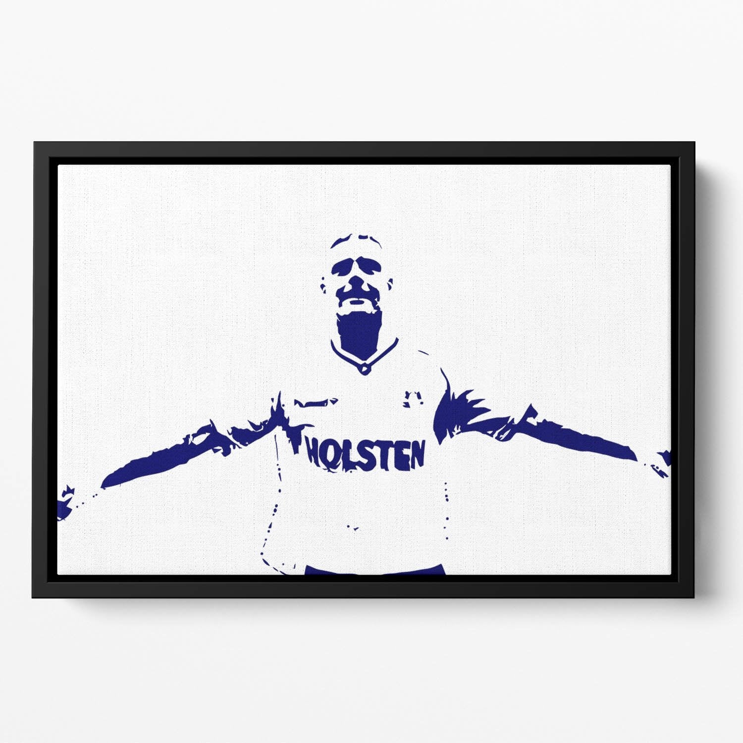 Gazza Floating Framed Canvas