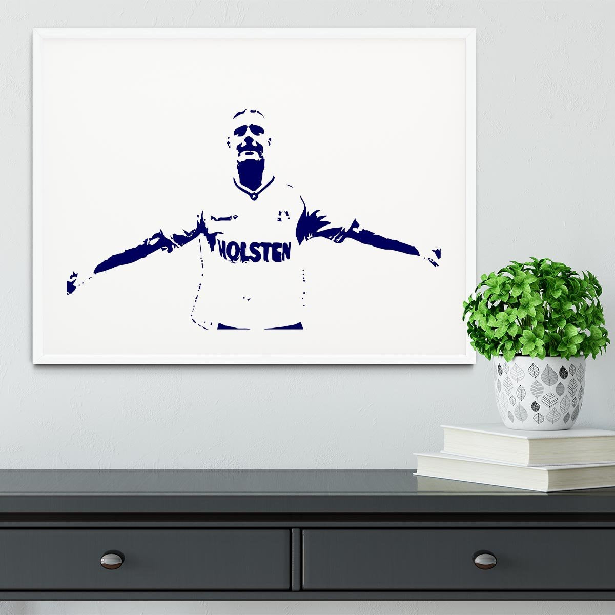 Gazza Framed Print - Canvas Art Rocks - 5