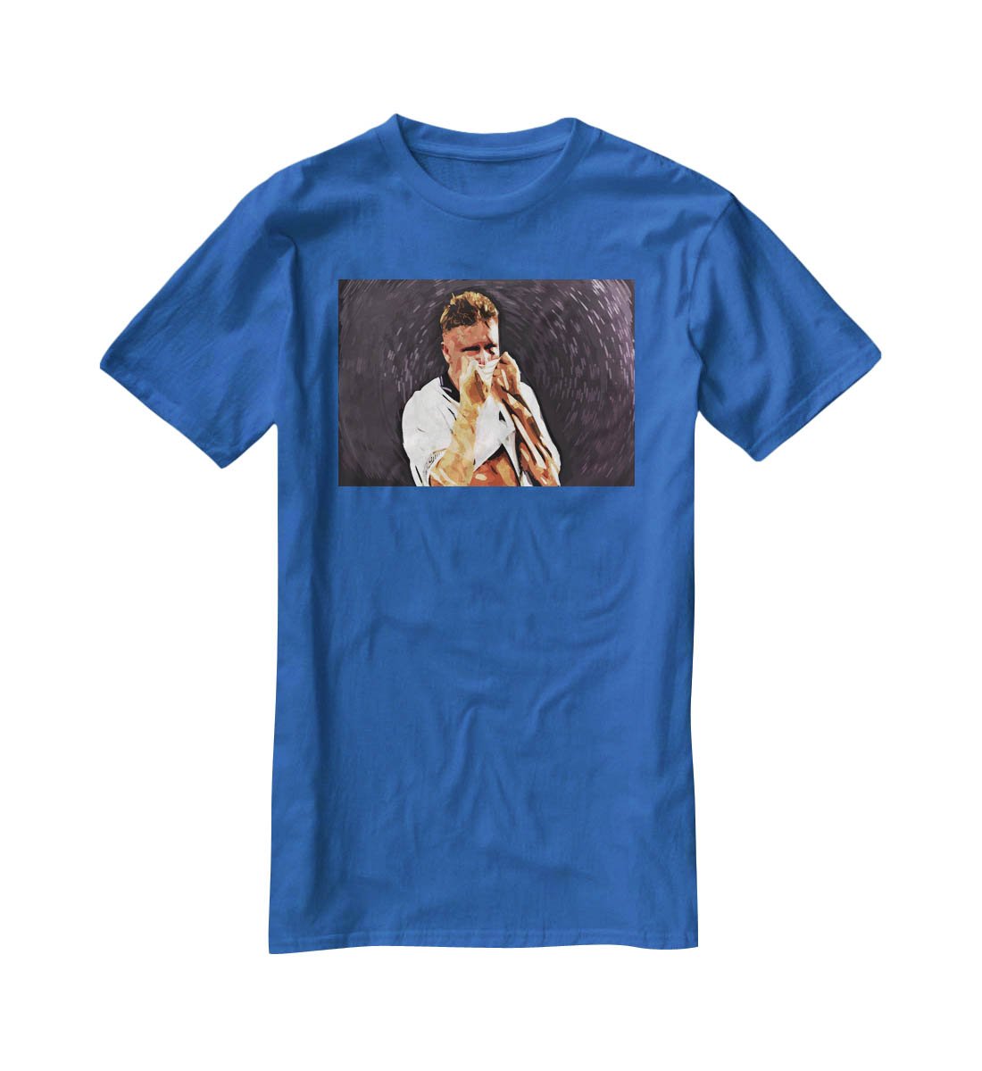 Gazza Tears at Italia '90 T-Shirt - Canvas Art Rocks - 2