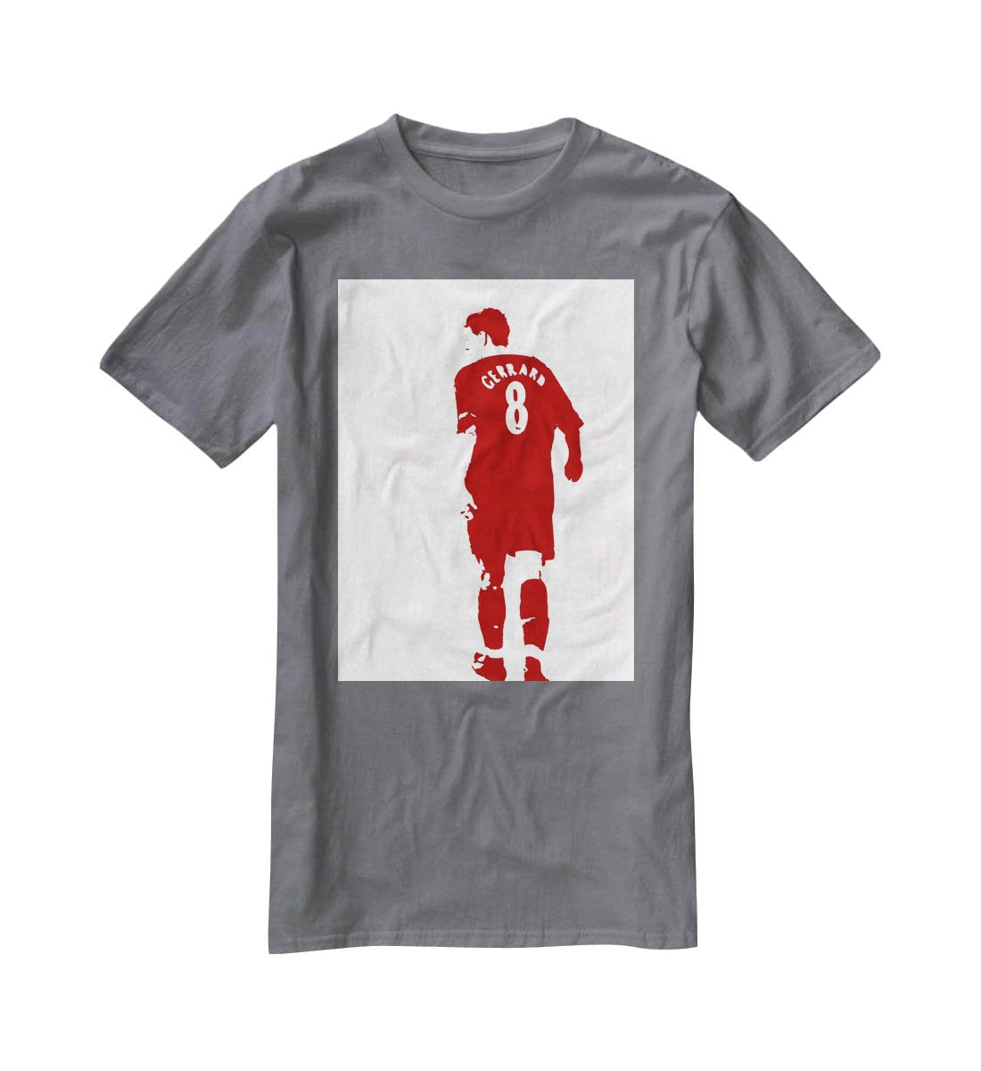 Gerrard Pop Art T-Shirt - Canvas Art Rocks - 3