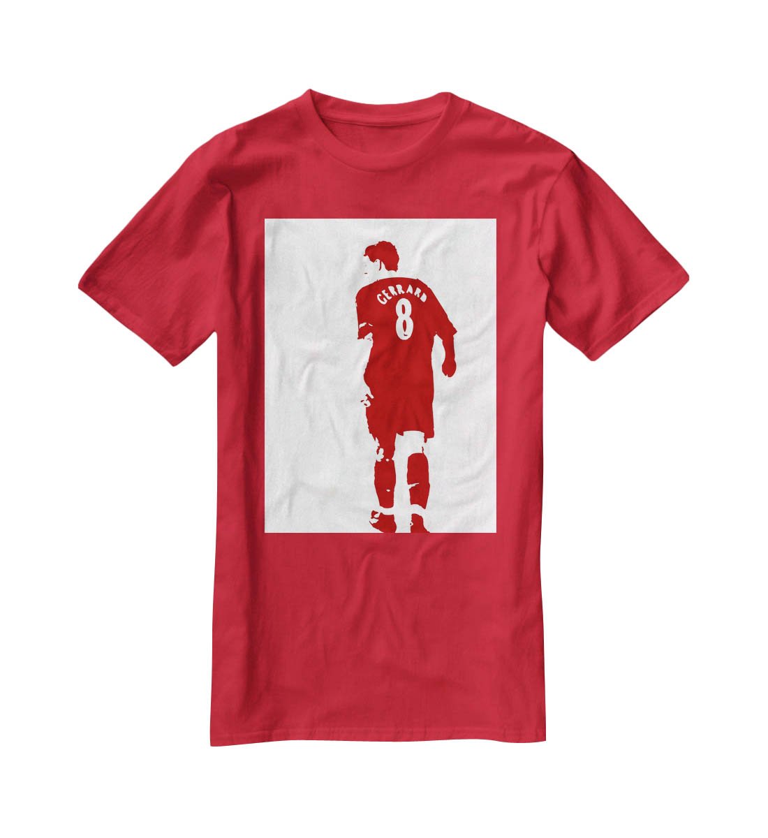 Gerrard Pop Art T-Shirt - Canvas Art Rocks - 4