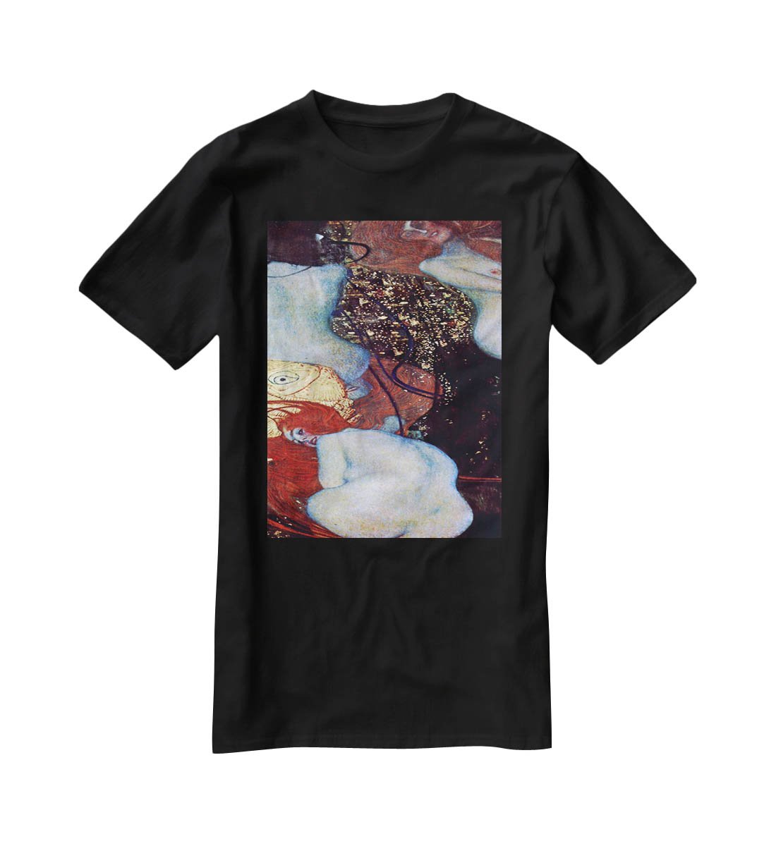 Goldfish by Klimt T-Shirt - Canvas Art Rocks - 1