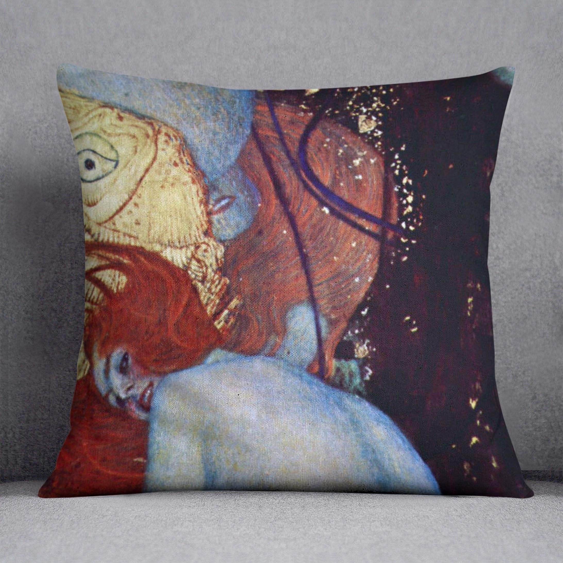 Goldfish by Klimt Throw Pillow