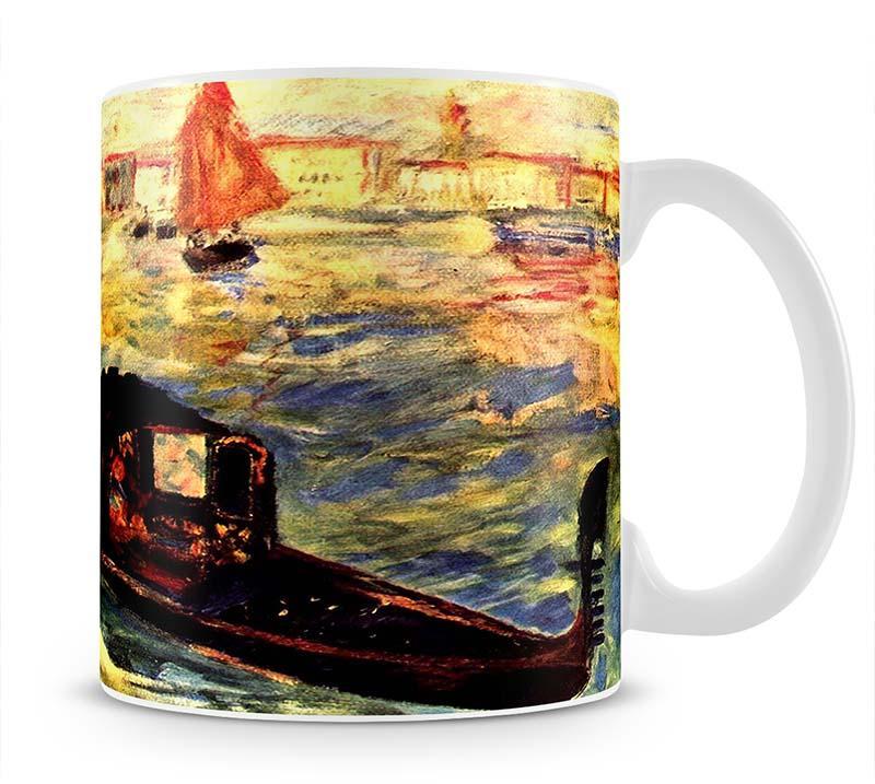 Gondola on the Canale Grande by Renoir Mug - Canvas Art Rocks - 1