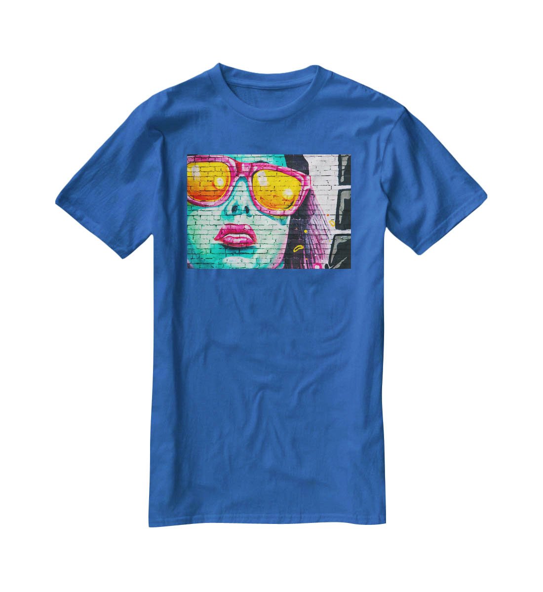 Graffiti Glasses T-Shirt - Canvas Art Rocks - 2