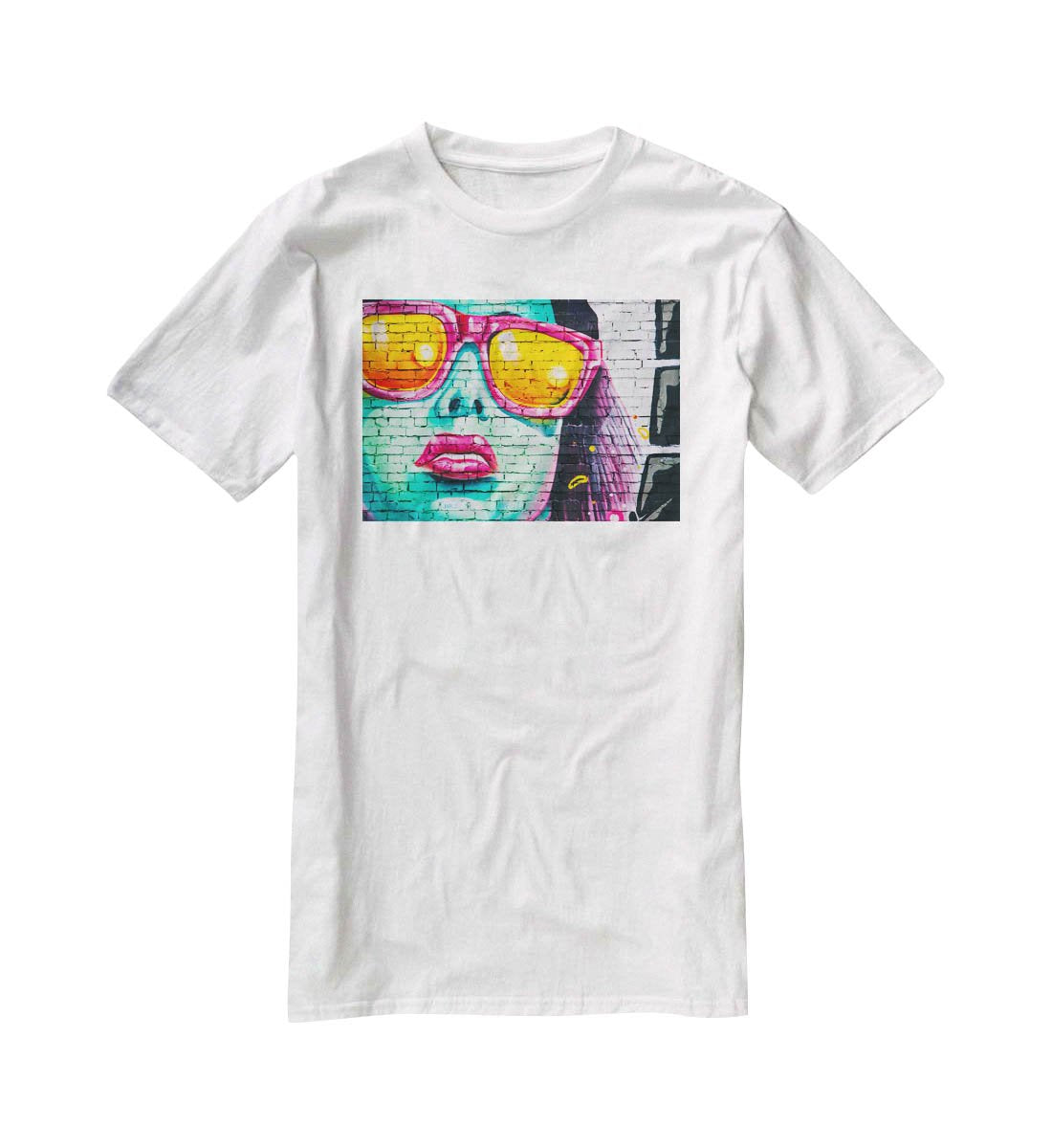 Graffiti Glasses T-Shirt - Canvas Art Rocks - 5