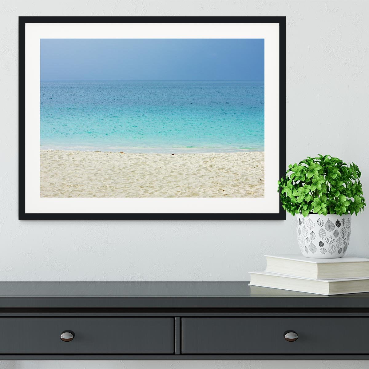 Grand Anse Bay Grenada Framed Print - Canvas Art Rocks - 1