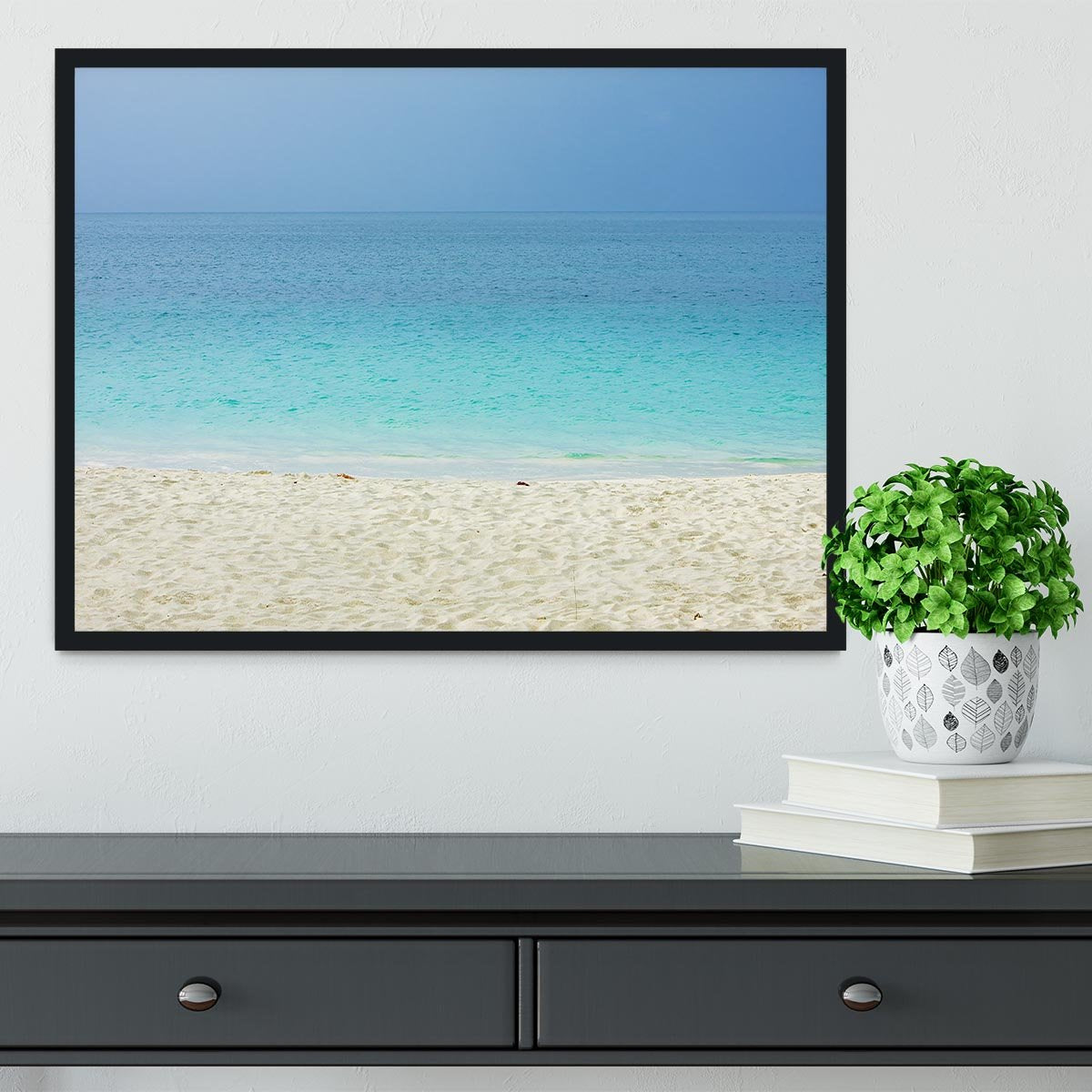 Grand Anse Bay Grenada Framed Print - Canvas Art Rocks - 2