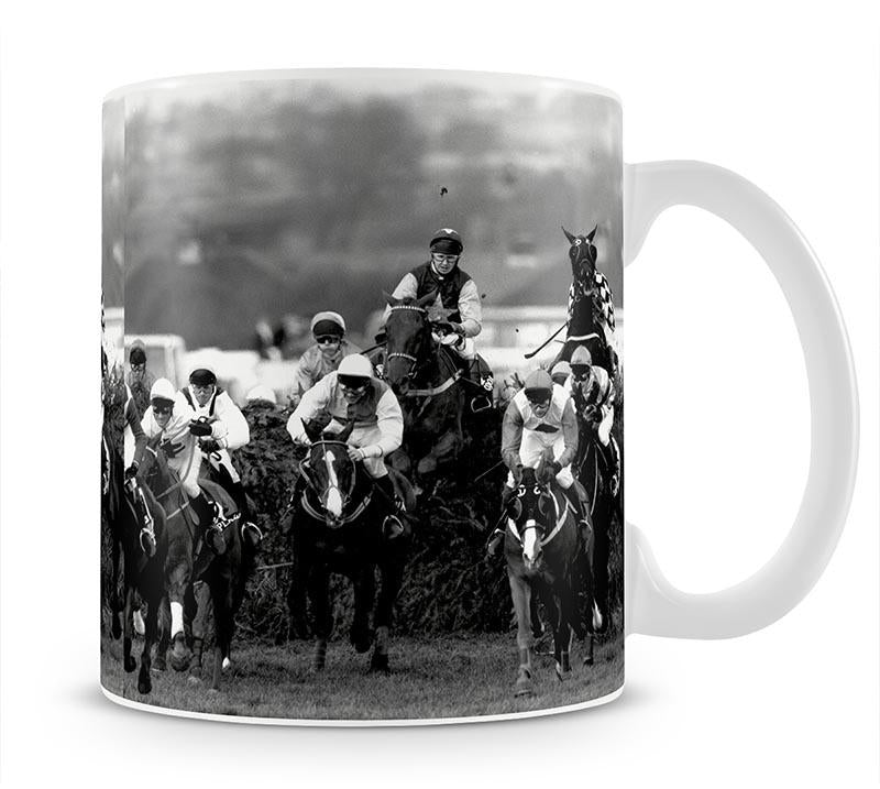 Grand National 1992 Carl Llewellyn on Party Politics Mug - Canvas Art Rocks - 1