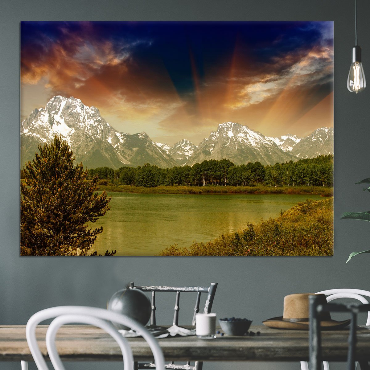 Grand Teton National Park Canvas Print or Poster