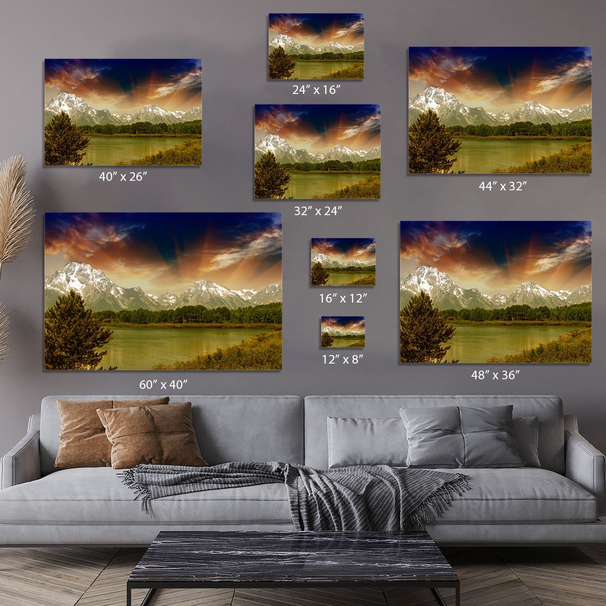 Grand Teton National Park Canvas Print or Poster