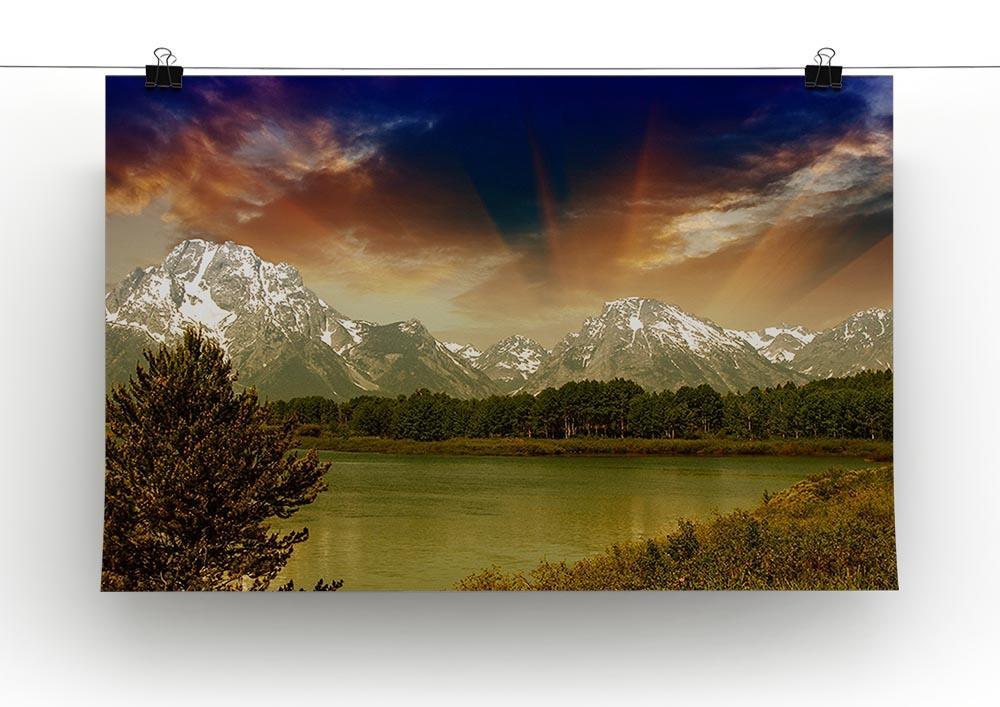 Grand Teton National Park Canvas Print or Poster - Canvas Art Rocks - 2