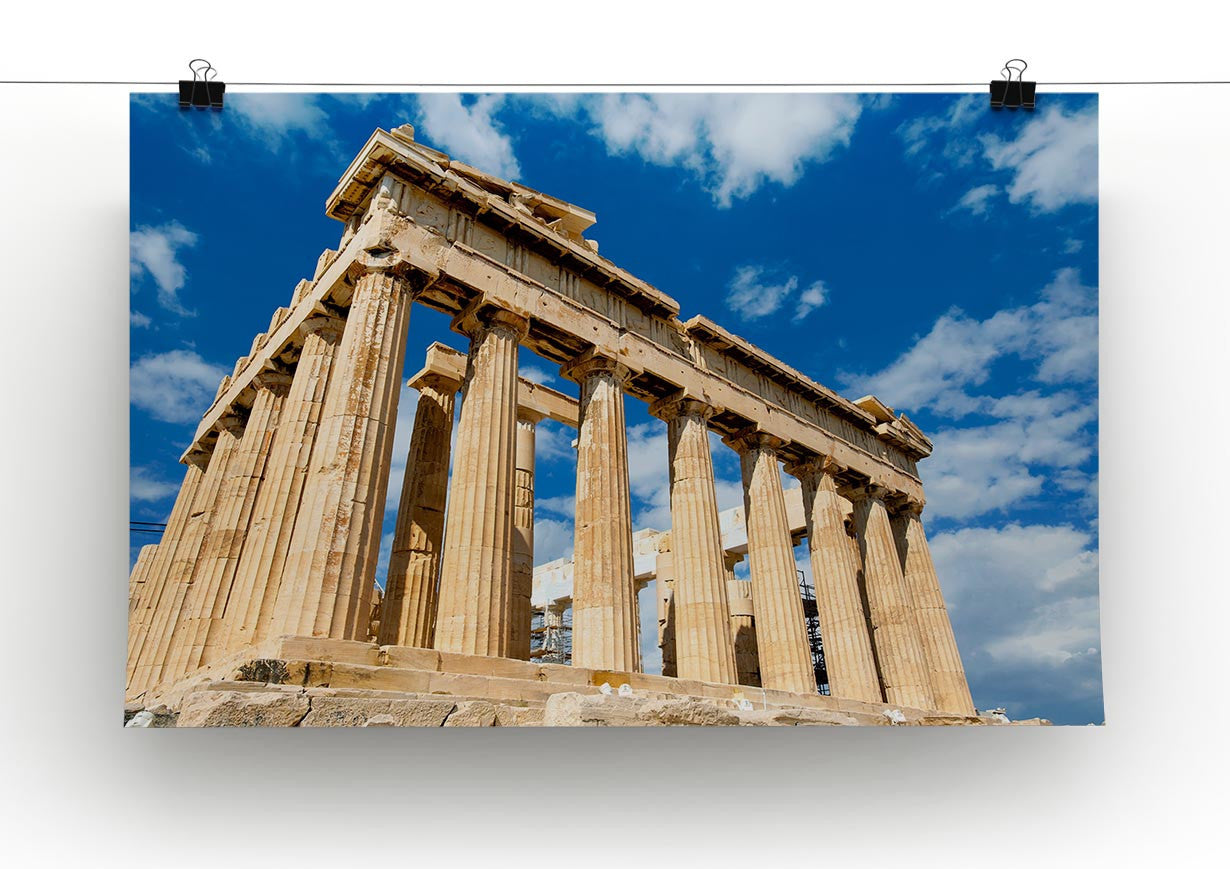 Greek Ruins Print - Canvas Art Rocks - 2