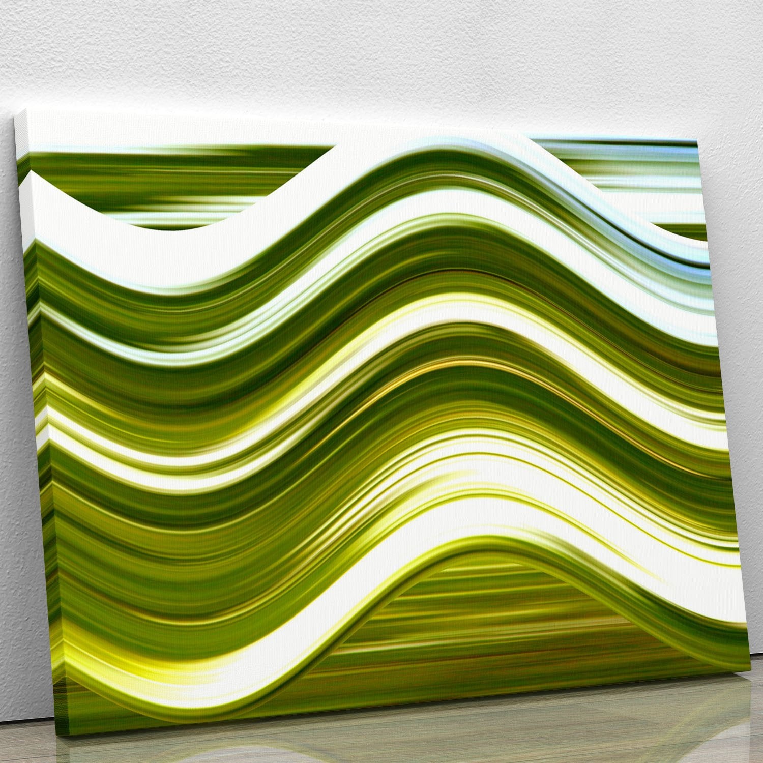 Green Wave Canvas Print or Poster