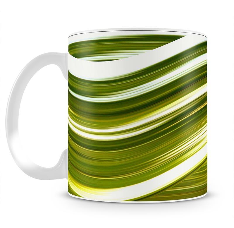 Green Wave Mug - Canvas Art Rocks - 1