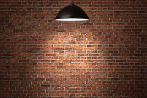 Grunge red brick Wall Mural Wallpaper - Canvas Art Rocks - 1