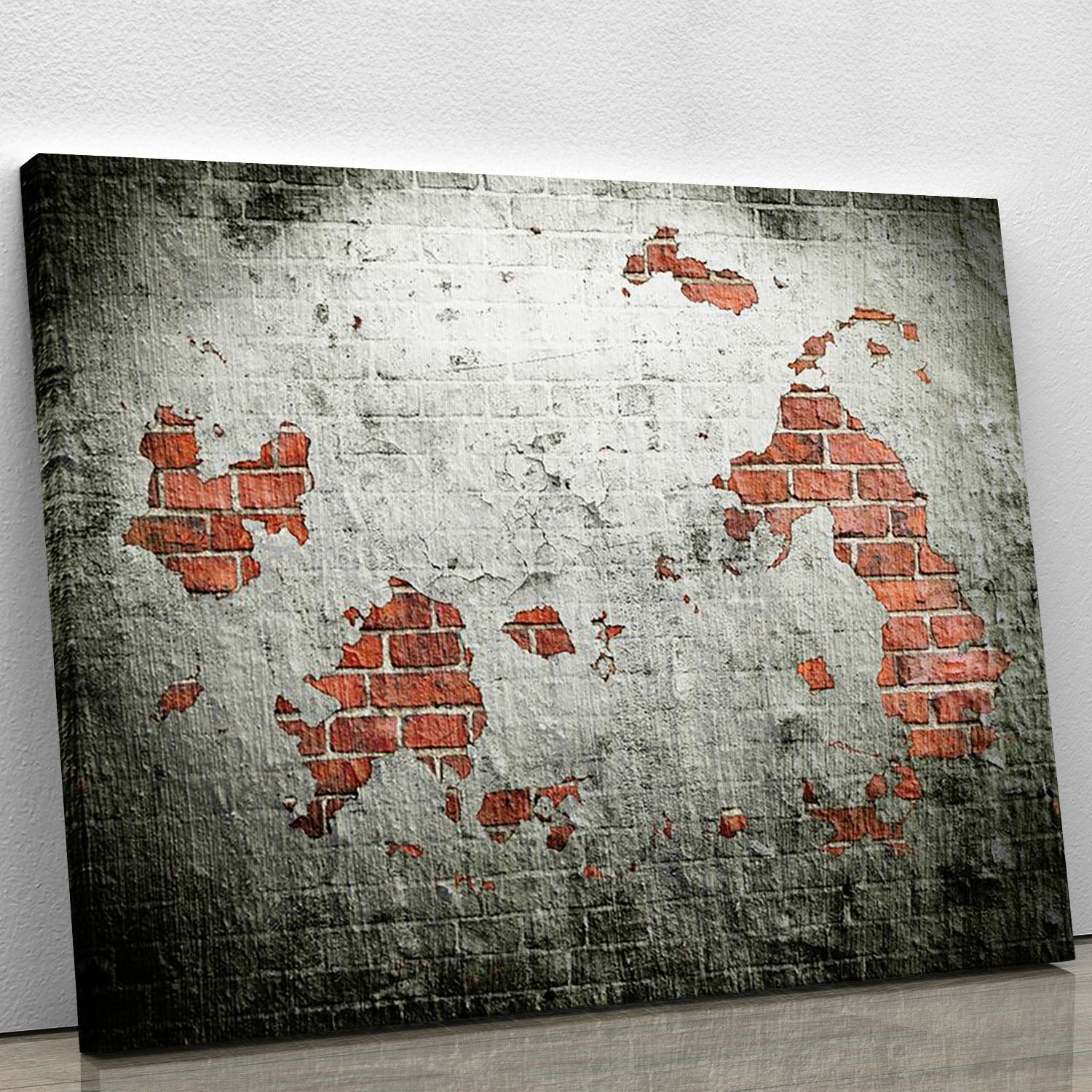 Grunge wall background Canvas Print or Poster