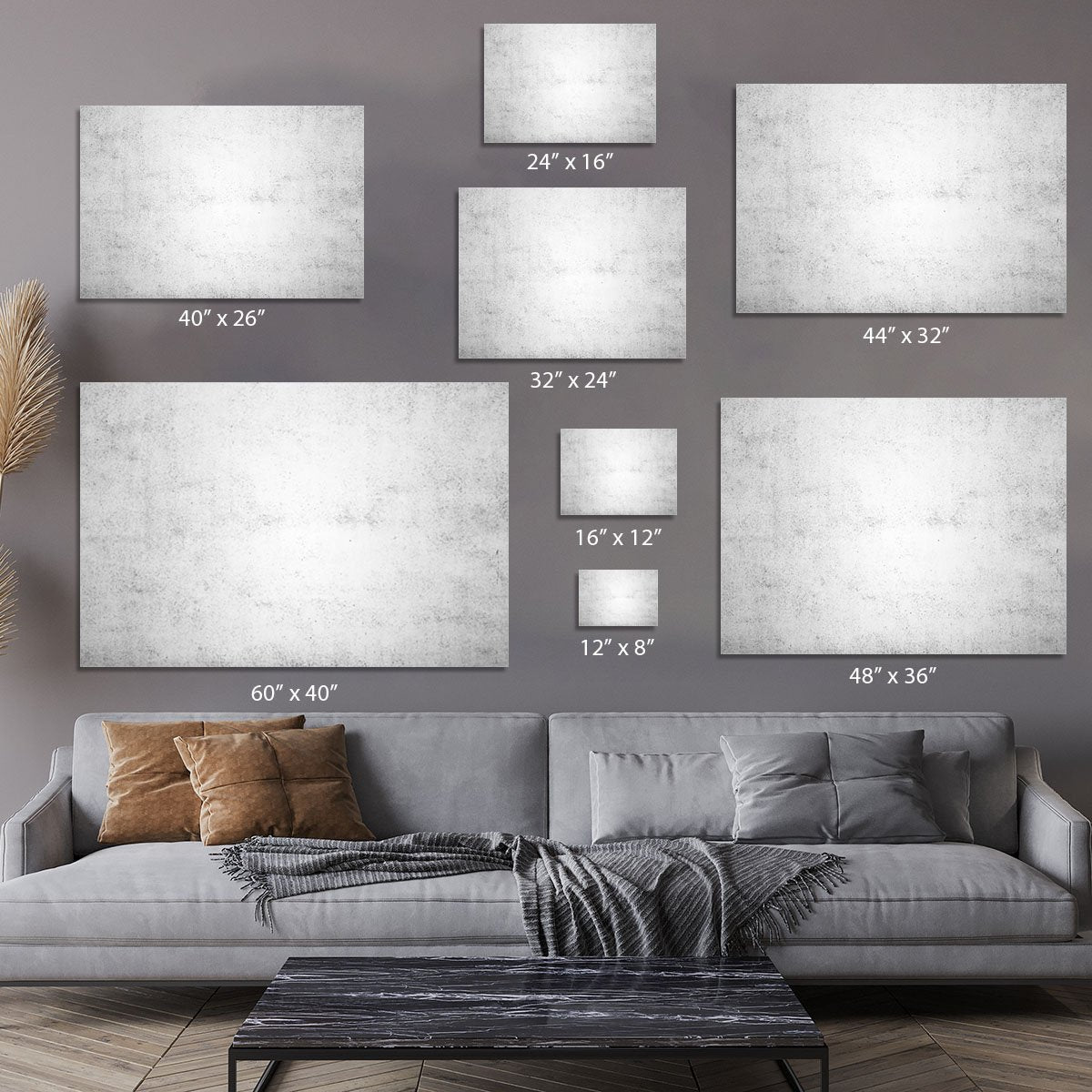 Grunge wall texture Canvas Print or Poster