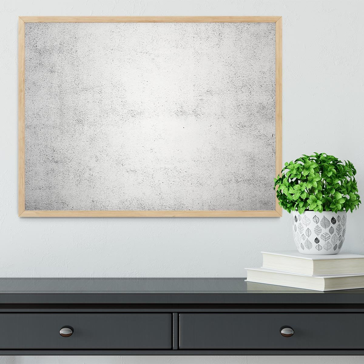 Grunge wall texture Framed Print - Canvas Art Rocks - 4