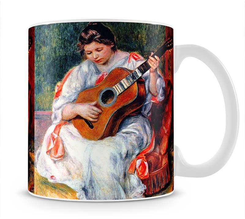 Guitarist by Renoir Mug - Canvas Art Rocks - 1