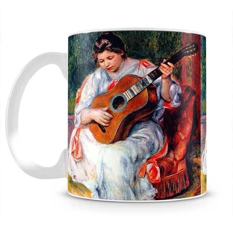 Guitarist by Renoir Mug - Canvas Art Rocks - 2