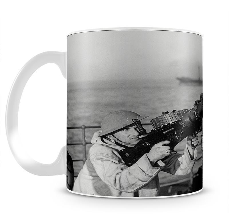 Gunner on a merchant ship Mug - Canvas Art Rocks - 2