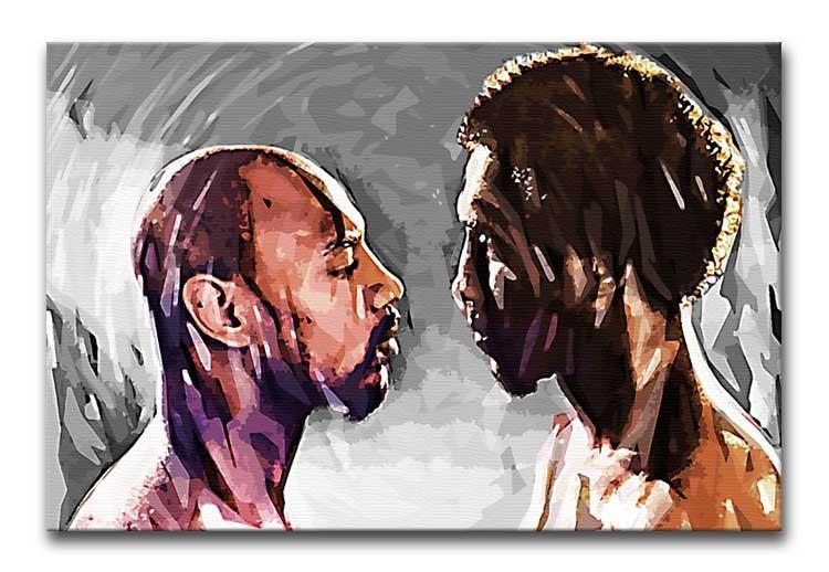 Marvin Hagler v Thomas Hearns Print - Canvas Art Rocks